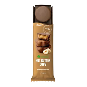 Vilgain Nut Butter Cups BIO Lískooříškové máslo 39 g